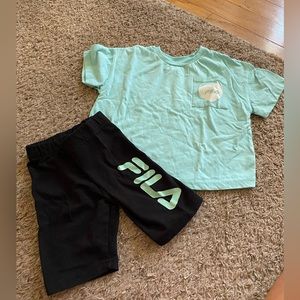 Kids FILA outfit